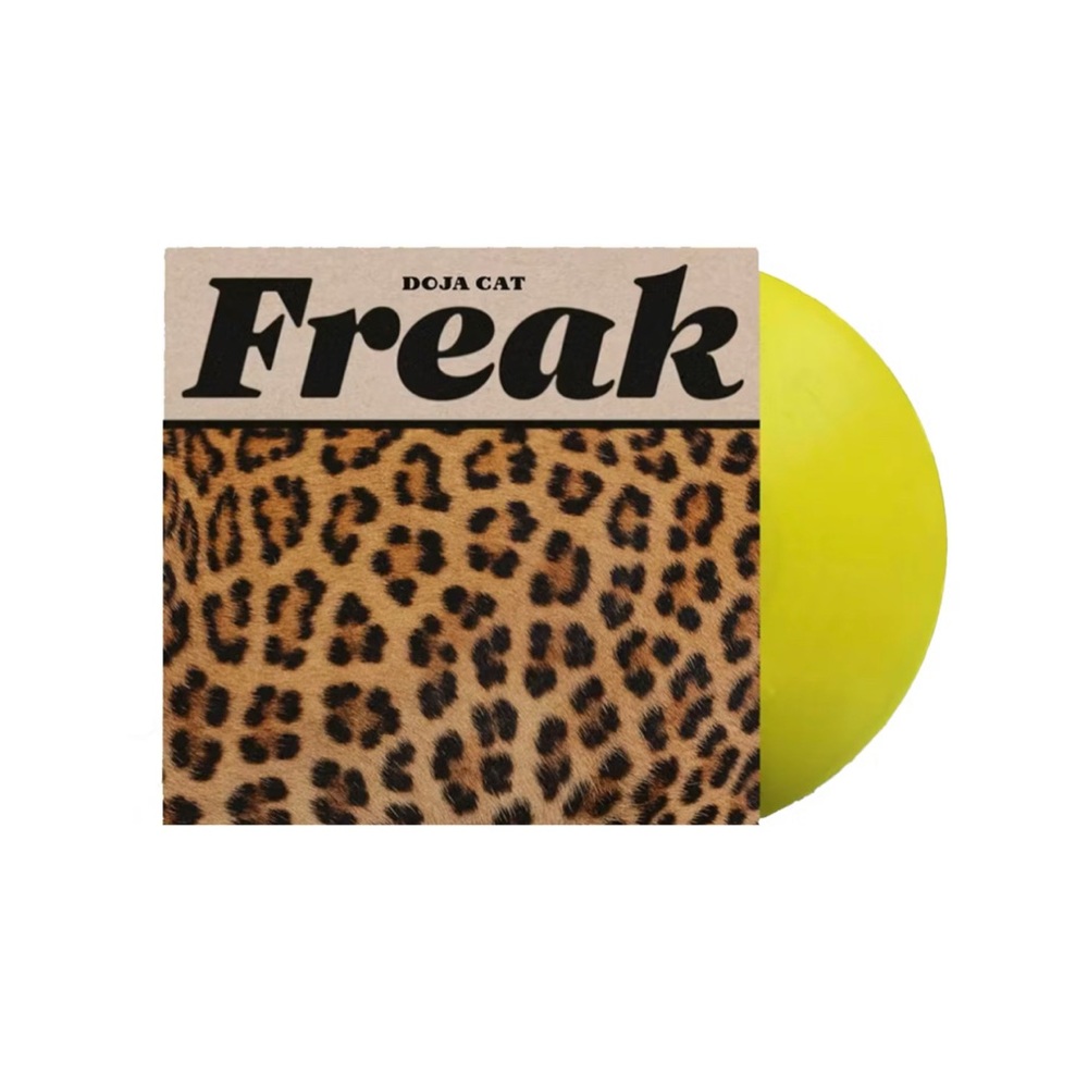 SEALED! Doja Cat - Freak Yellow Translucent Vinyl
